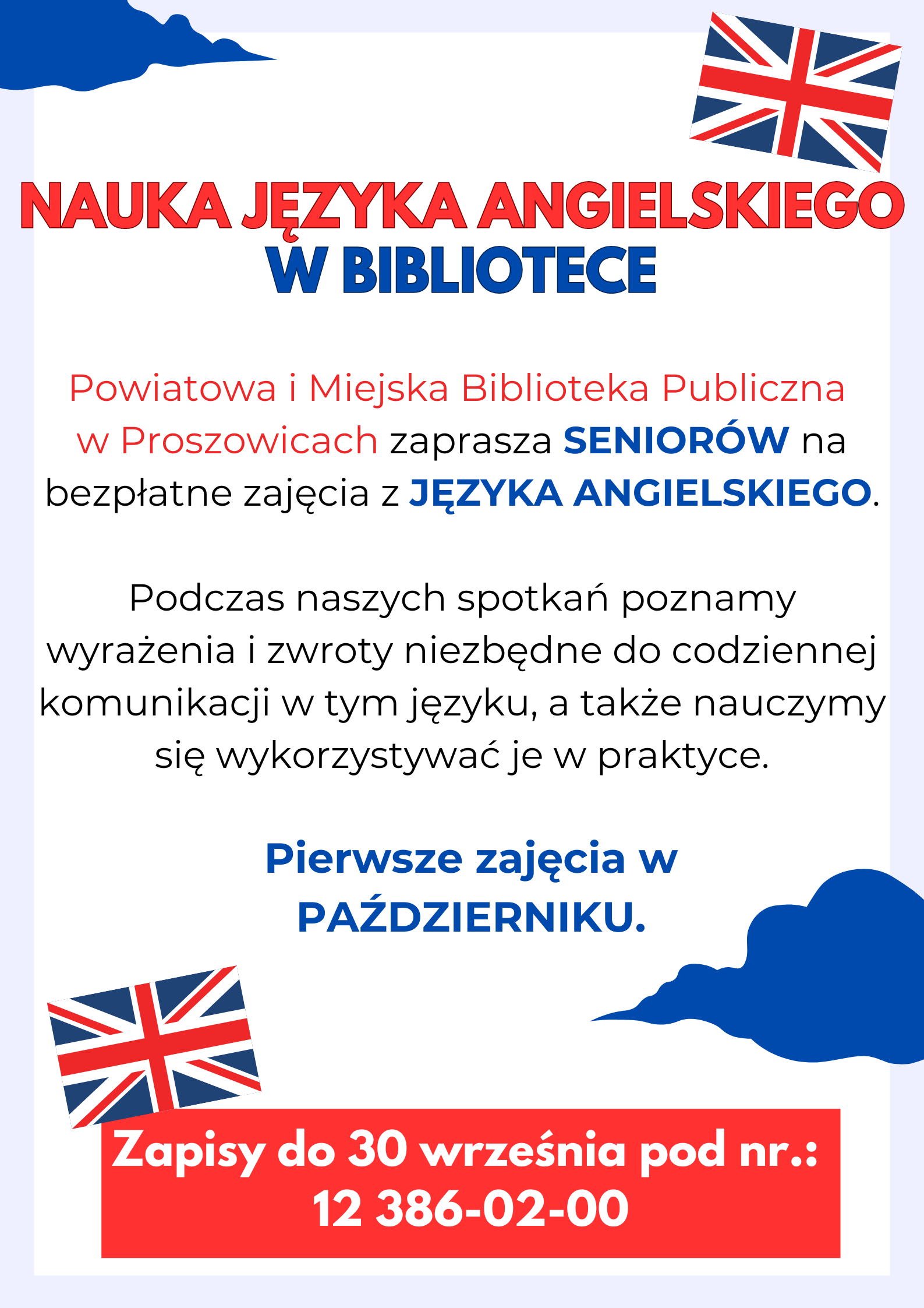 plakat promujący kurs, powielenie treści zawartych w artykule